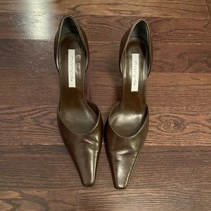 Maripe Brown High Heels size 8 1/2. Smoke free.
